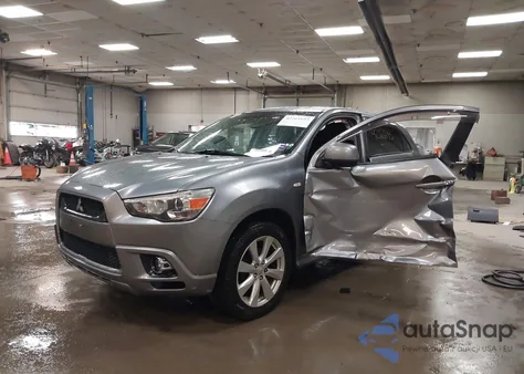 2012 Mitsubishi Outlander Sport Se из США, поврежденный, VIN JA4AR4AU2CZ000160